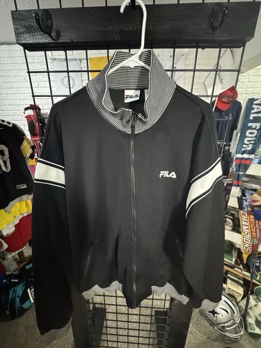 Vintage fila black and - xl,