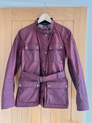Womens belstaff burgundy road - belstaff,