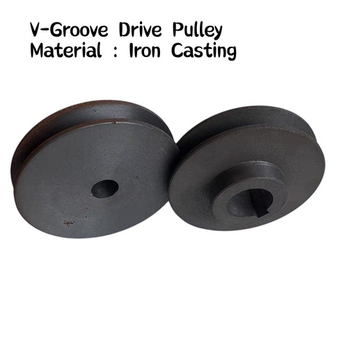 Iron casting groove drive - iron, v-groove
