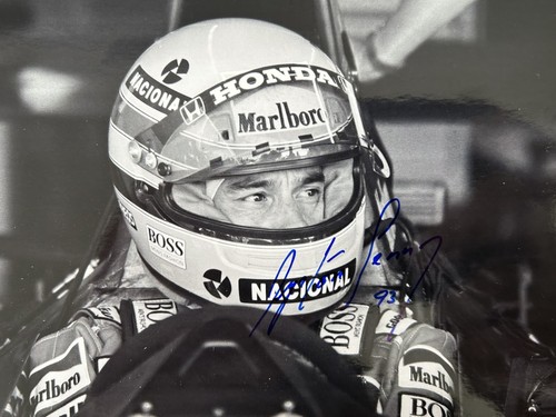 Ayrton senna signed original