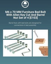 Set bed cot furniture - 4x,