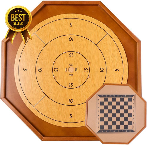 Inch crokinole board game - inch,