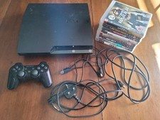 Sony PlayStation 3 Slim Console Controller X8 Games (Read Description)