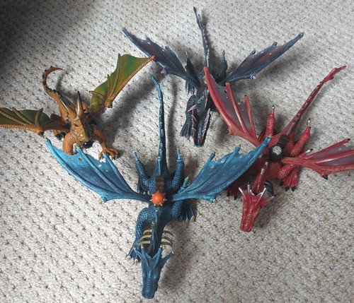 Mega bloks dragons 4x - bloks, –