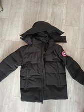Canada Goose Wyndham Parka Coat Jacket Black Men's Large Down Coat