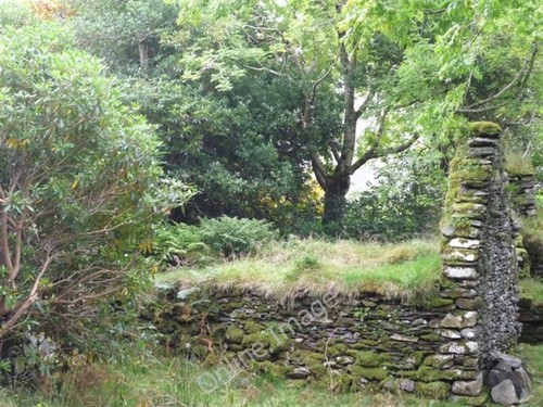Photo 6x4 abandoned houses - photo,