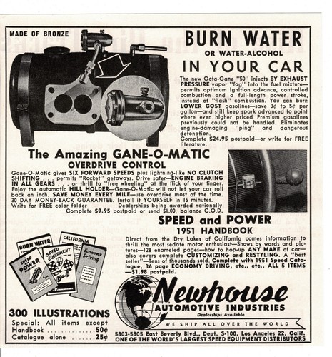 1951 newhouse automotive hot - 1951,