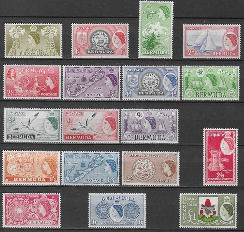 Bermuda 1953 set fine - 1953-62,