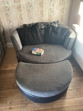 DFS Swivel Love Seat