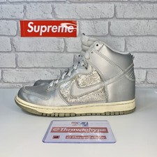 Nike Dunk High Metallic Silver