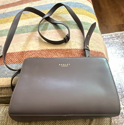 Radley grey leather - leather, medium
