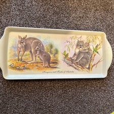 Vintage Melamine Animal Print