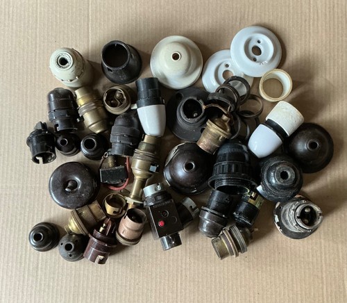 Job lot bakelite ceramic - job,
