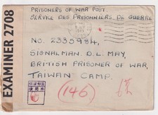 WW2 British Far East Prisoner
