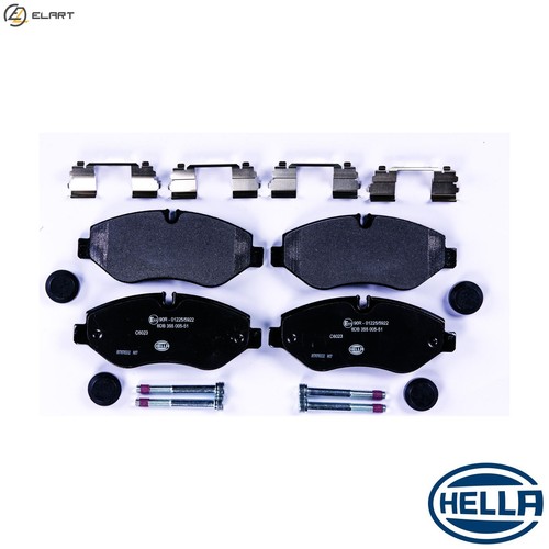 Brake pad set - pad,