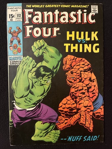 Fantastic four 112 7 - four, 7.5