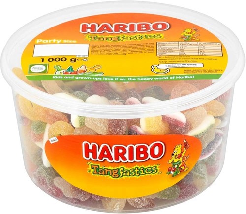 Haribo tangfastics party tub - tangfastics,