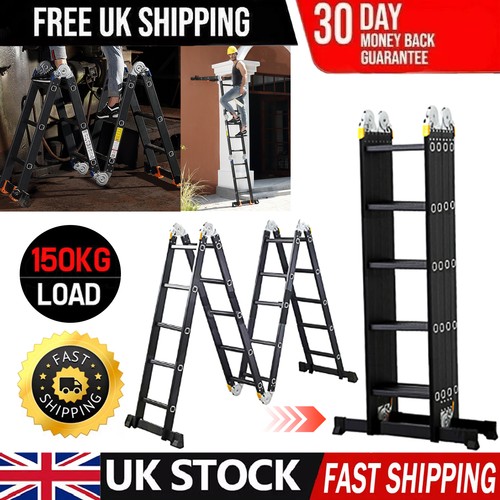 Folding platform ladder - folding,