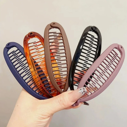 Women long banana - long, clip