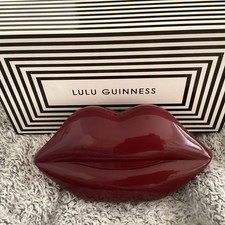 Lulu Guinness Women's Perspex Lips Clutch Bag