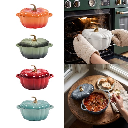 Enamel cast iron - enamel, pumpkin