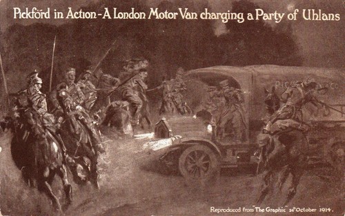 Ww1 military postcard - military,