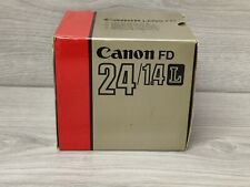 ***BOX ONLY*** CANON LENS FD  24mm f/1.4 L RARE
