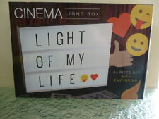 The Source Cinema Light Box 84 piece + Emoticons A4size Weddings Party Display