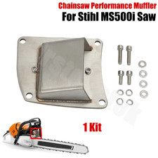 For Stihl MS500i Exhaust MS500 Stainless Steel Chainsaw Performance Muffler Kit 