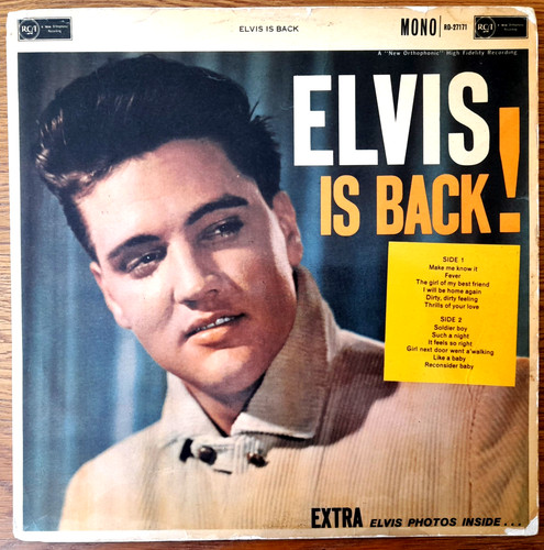 Elvis presley back mono - elvis,