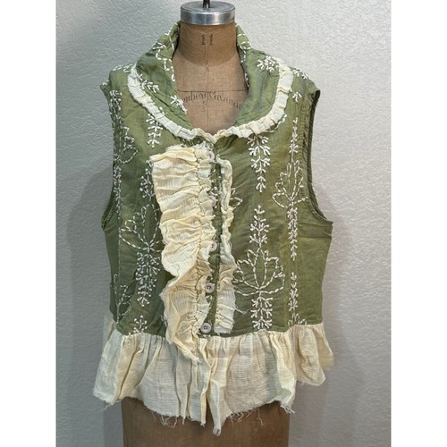 Rare bird green embroidered - rare,