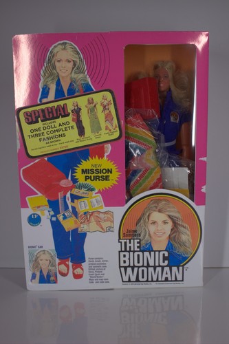The bionic woman doll - bionic,
