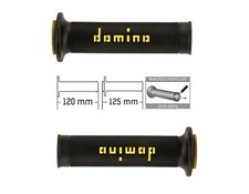 DOMINO knobs YELLOW BLACK 120