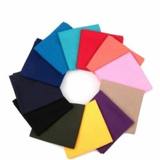 12pk 100% Cotton PLAIN