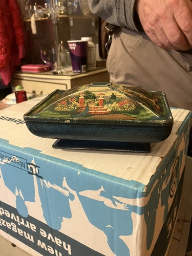 Rowntrees oval tin with - rowntrees,