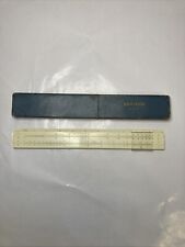 Vintage Nestler slide rule NR 14/52 made in Germany In Original Box