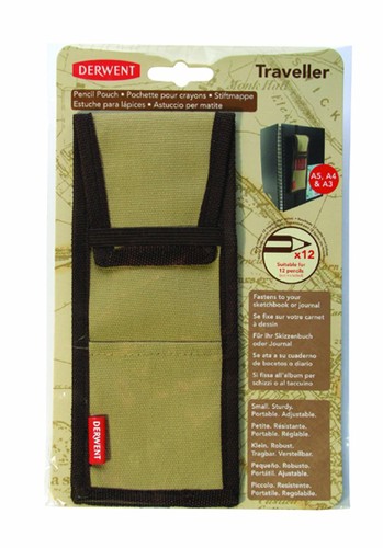 Derwent traveller pencil pouch - derwent,