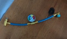 AC Refill Car Aircon Top Up Recharge Hose with Gauge