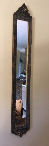 Vintage wood framed rectangle - framed,