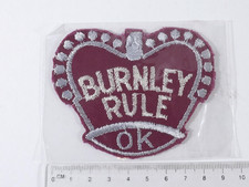 Vintage 1970's Burnley Rule OK