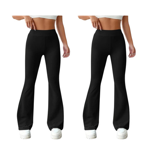 Ladies flared trousers pack - ladies,