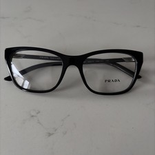 PRADA eyeglasses Black SQUARE