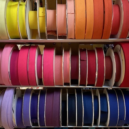 Plain polycotton bias bindings - polycotton,