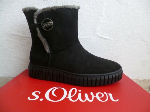 Oliver boots shoes black - boots,