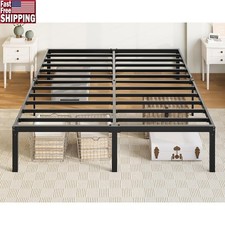 Metal Bed Frame W/ Storage
