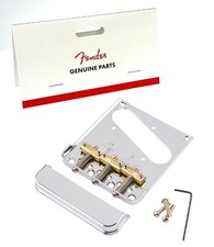 Fender COMPENSATED BRASS 3 SADDLE Tele Bridge American Professional Telecaster
