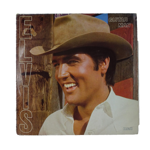 Elvis presley guitar man vinyl - elvis,