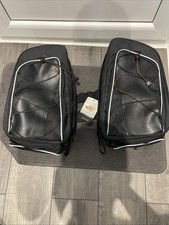 Kappa Soft Motorcycle Pannier Bags With Waterproof Covers Unused New Black