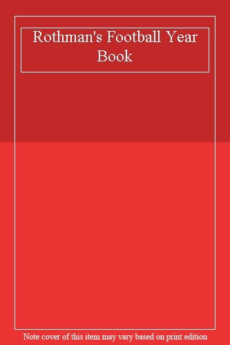 Rothman football year book - rothman's, book,-