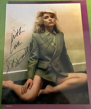 Debbie Harry signed 8 X 10